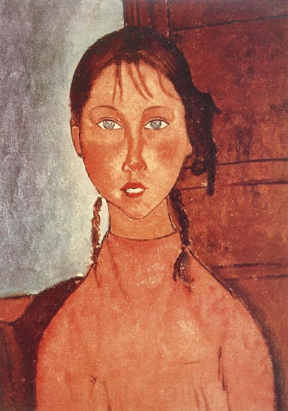 Amedeo Modigliani Renee the Blonde Norge oil painting art